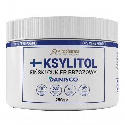 KSYLITOL 100% FIŃSKI CUKIER BRZOZOWY DANISCO 250g