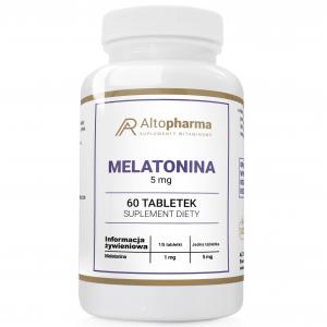 MELATONINA 5mg DOBRY SEN ZDROWY SEN PRODUKT VEGE 60 tabletek
