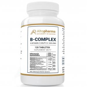 WITAMINA B COMPLEX 100% RWS - 8 WITAMIN Z GRUPY B 120 tabletek