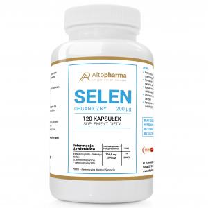 SELEN ORGANICZNY 200µg L- Selenometionina PRODUKT WEGE 120 kapsułek