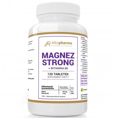 MAGNEZ STRONG + WITAMINA B6  PRODUKT WEGE 120 tabletek
